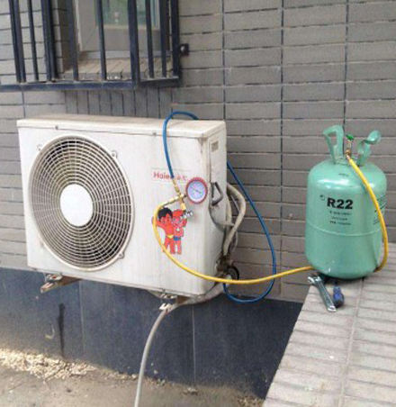 华龙空调加氟
