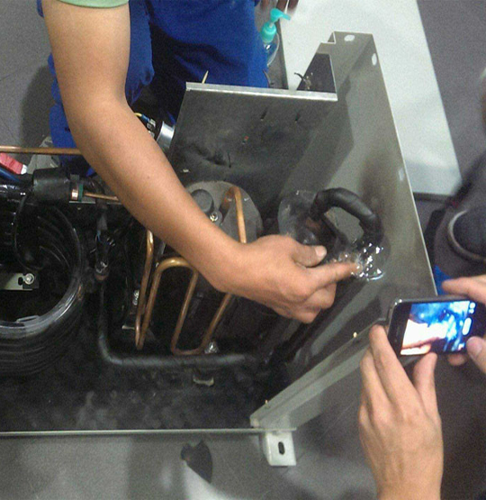 华龙维修空调制冷效果差